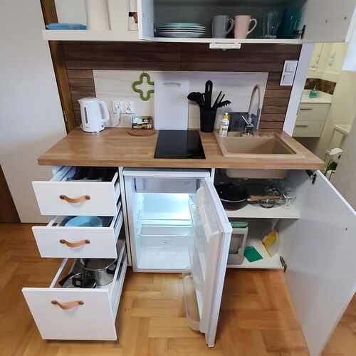 Pokój nr 7 aneks kuchenny