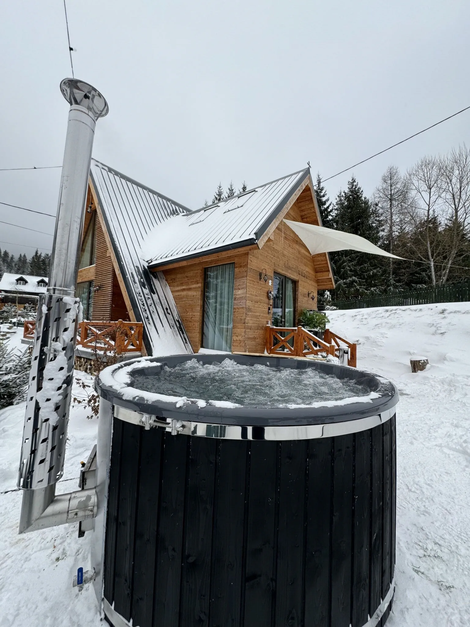 La cabane Comandău