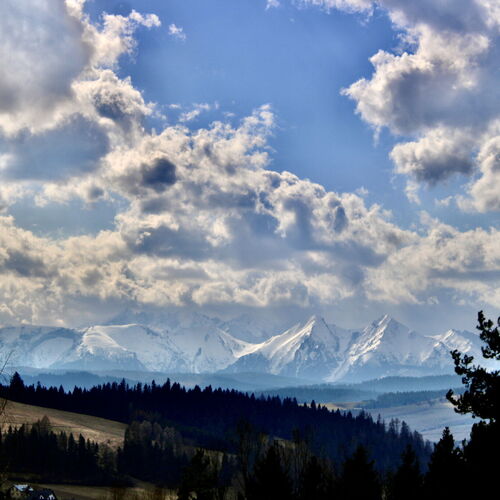 Widok na Tatry