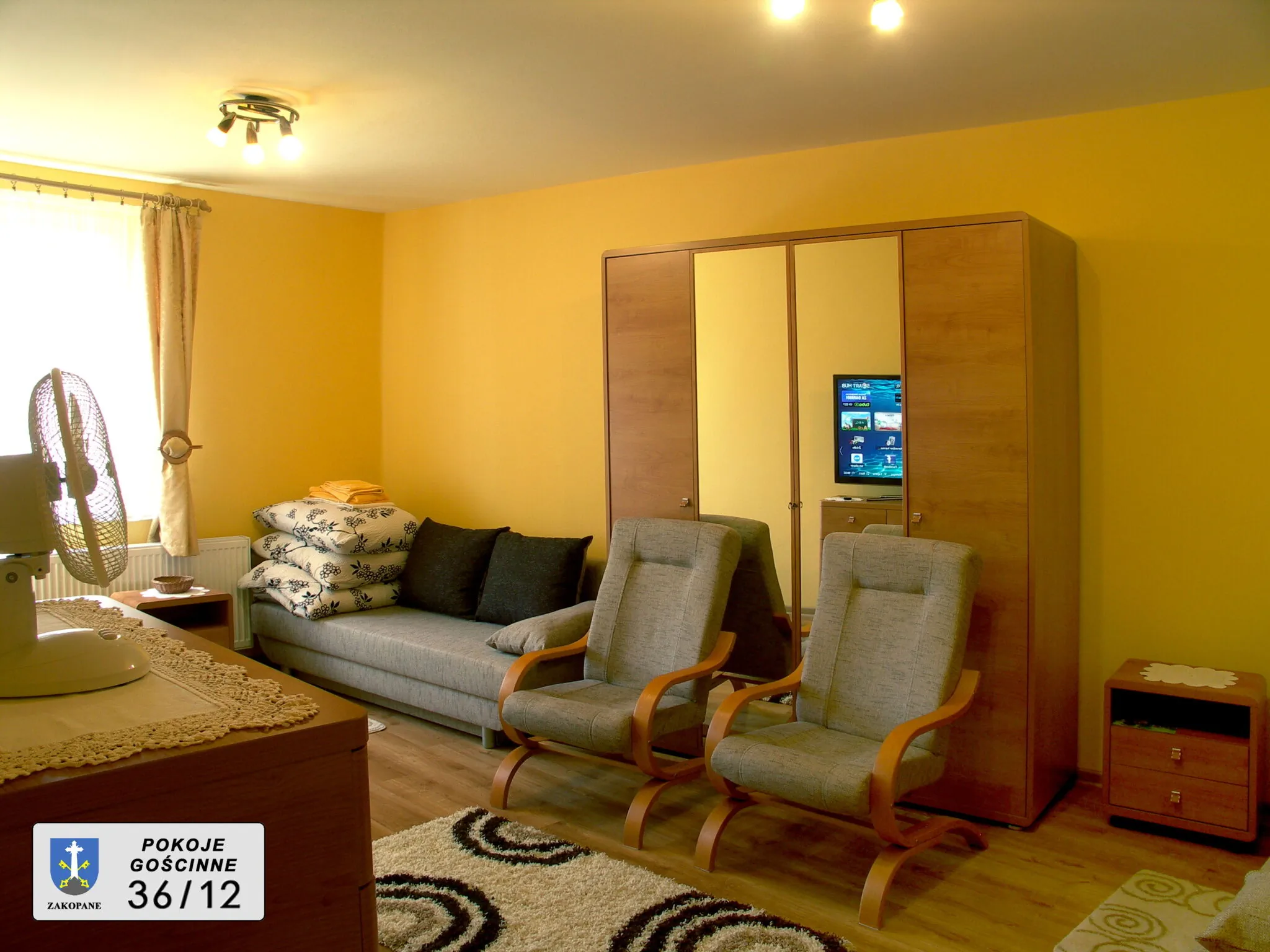 Apartament Kasprusie 6A-2 Salon