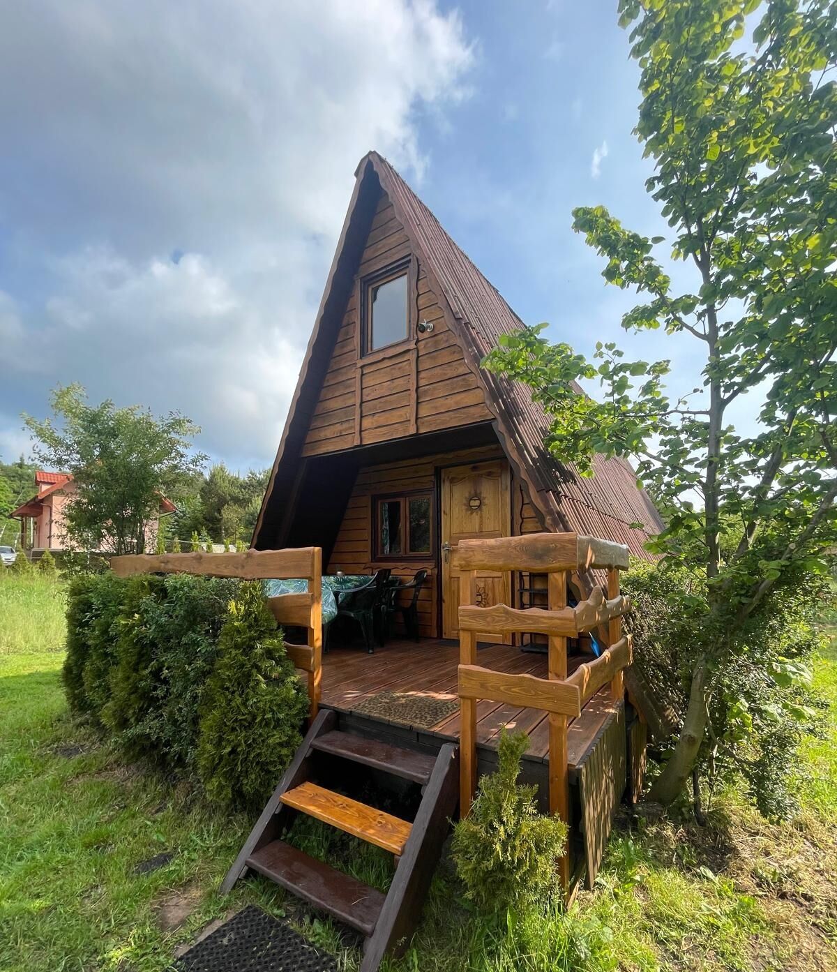 Sasino koło Łeby - domek z tarasem