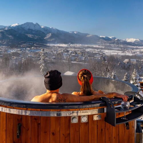 Zewnętrzna Balia z widokiem 