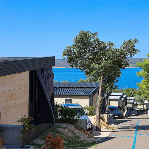 Mobile homes with sea view