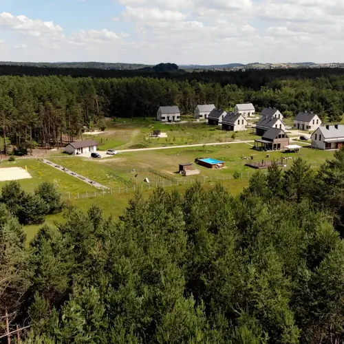 Widok osiedla z lotu ptaka