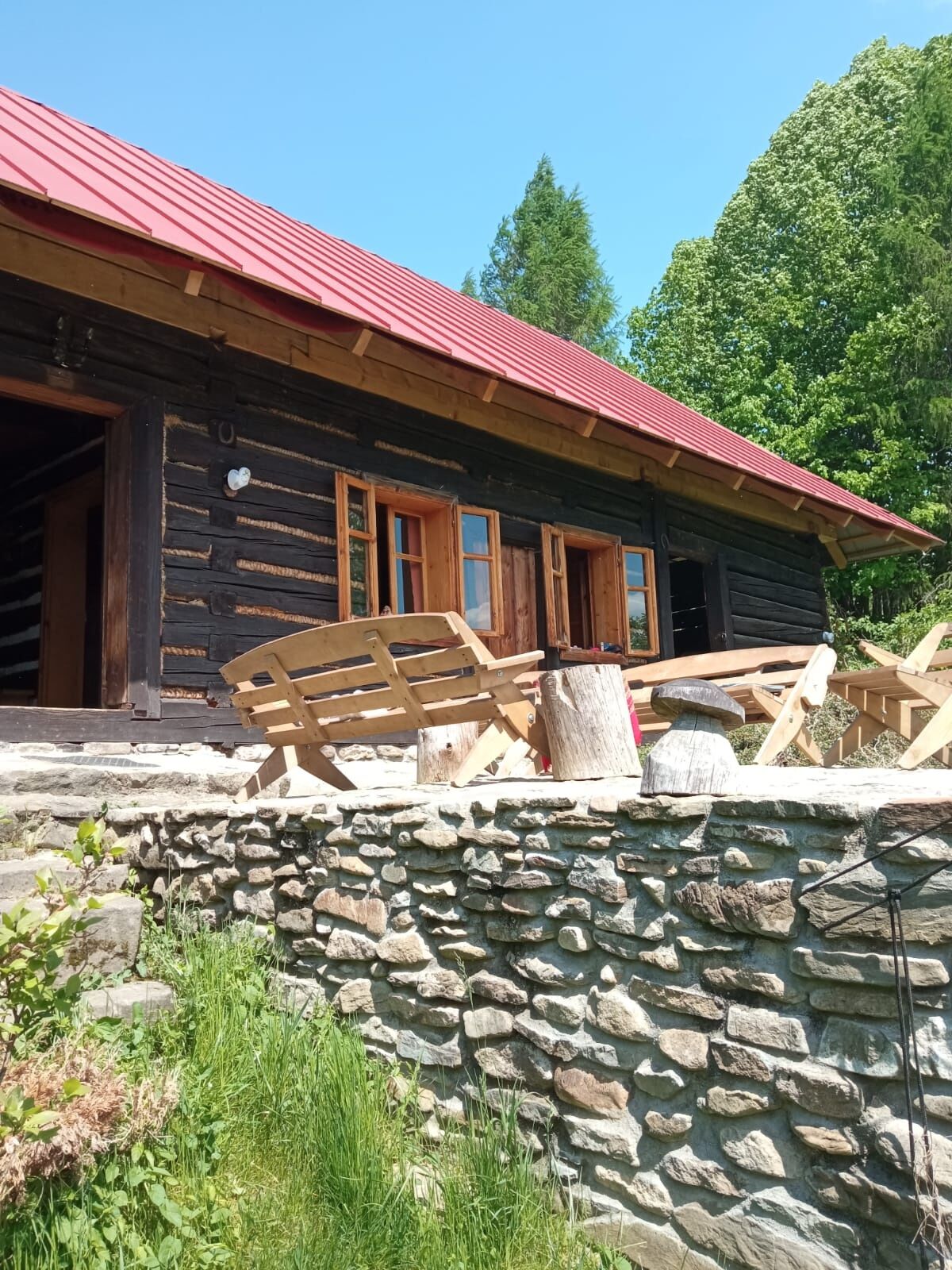 Beskid Niski Chata Łemkowska Chyża Kunkowa- Leszczyny