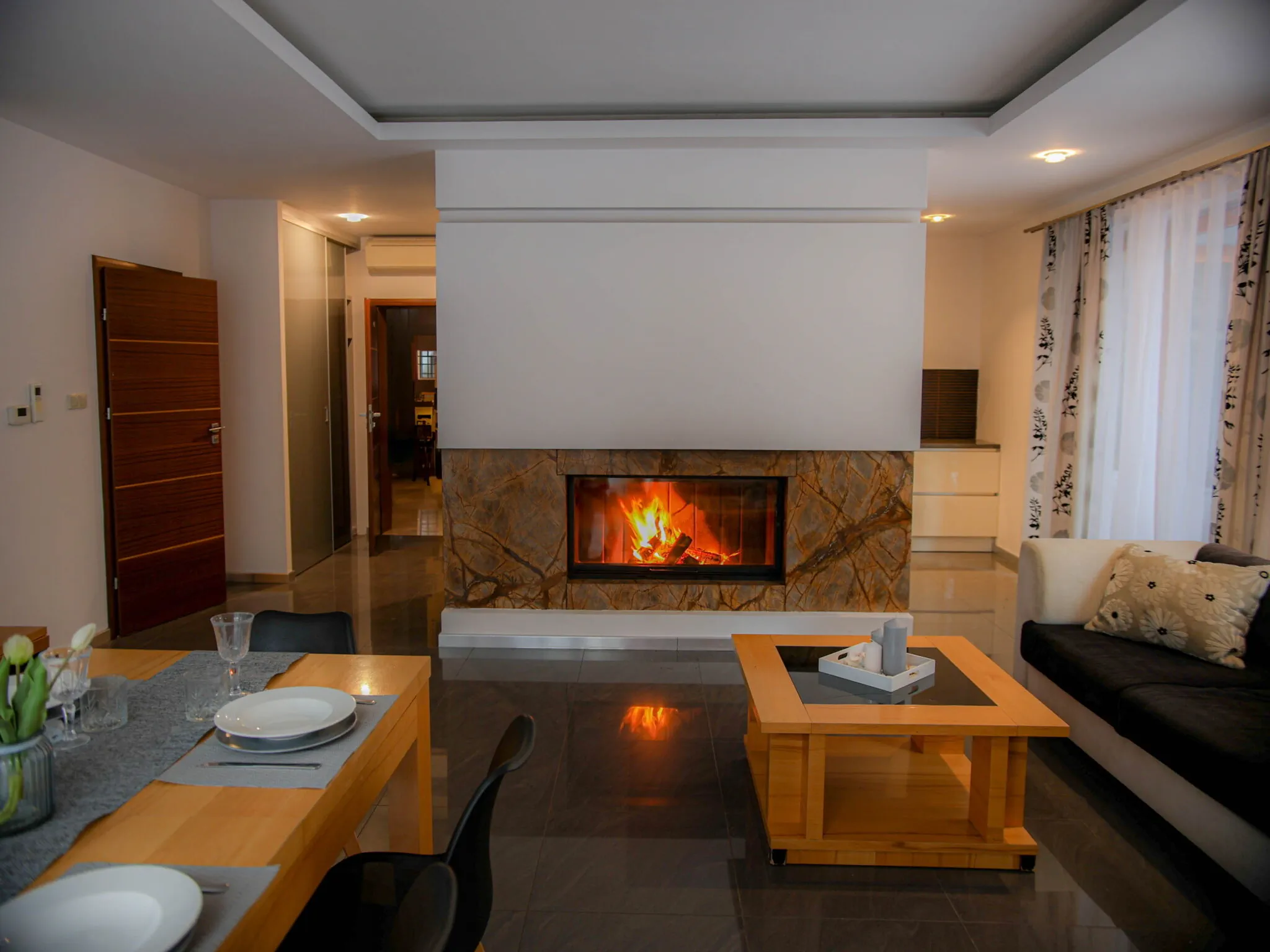 Apartamenty przy plaży. Willa 
