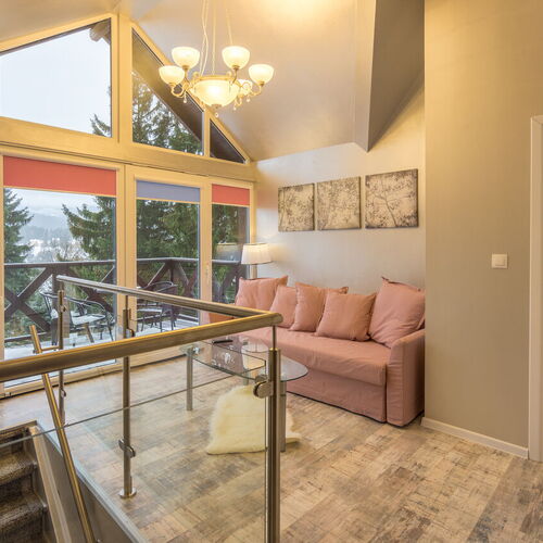 Apartament Srebrny salon,balkon
