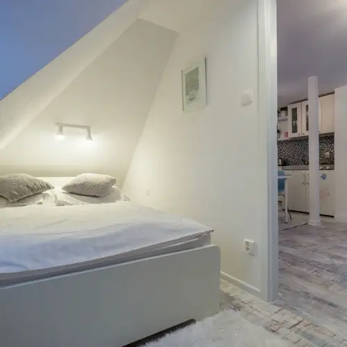 Apartament Srebrny-sypialnia