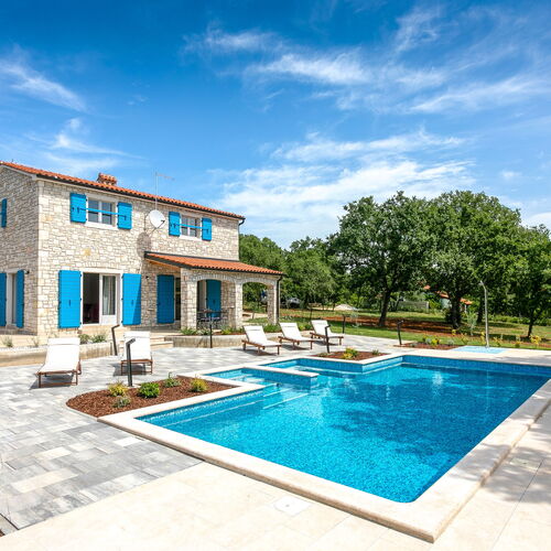 Villa Irena Funtana s bazenom