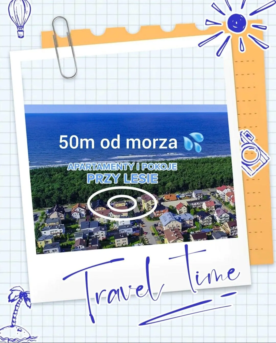 Przytulne pokoje w pierwszej linii brzegowej przy samym lesie I morzu. 
50m od morza Atrakcyjne CENY 