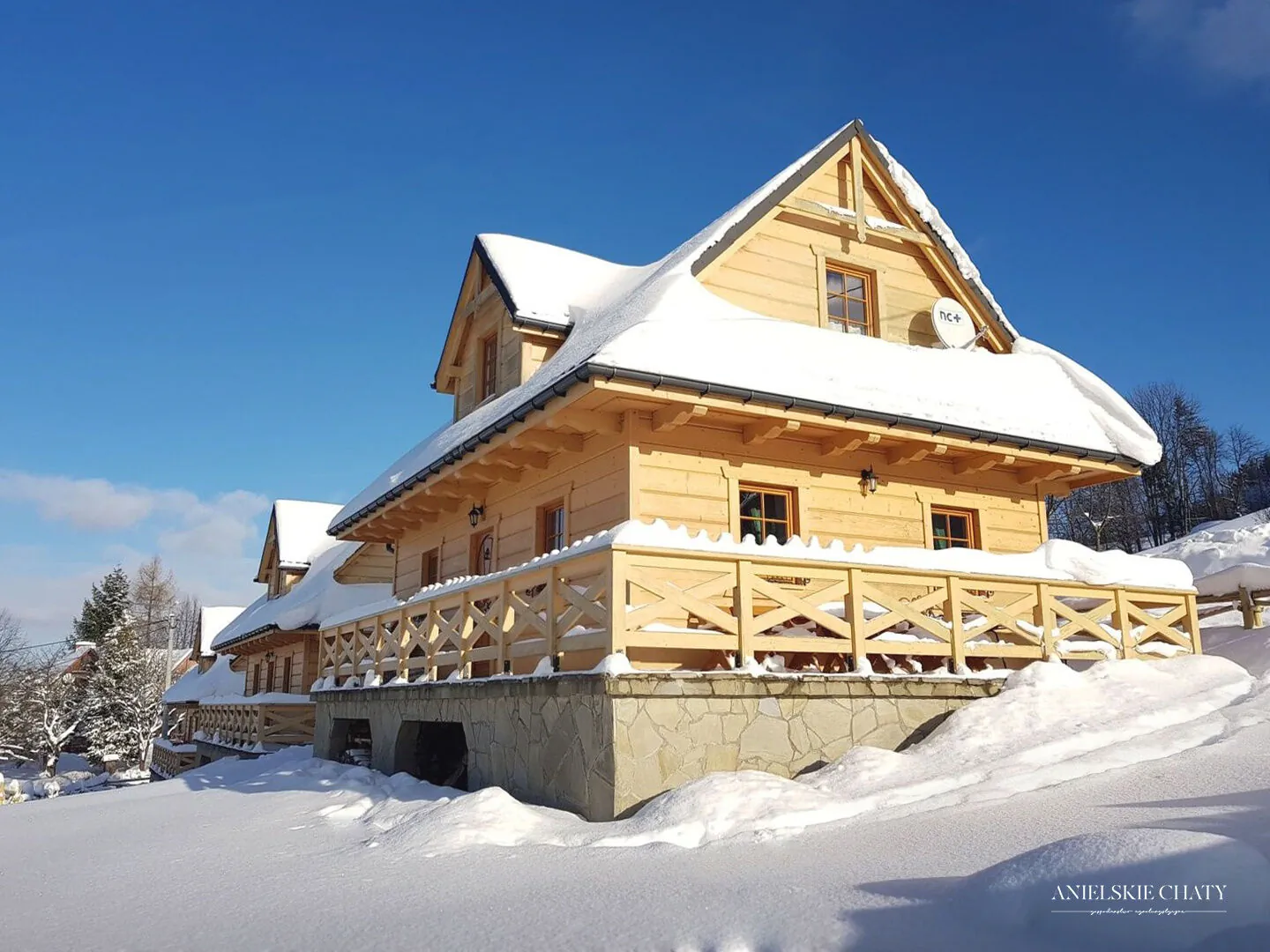 Domki Anielskie Chaty z widokiem na góry
