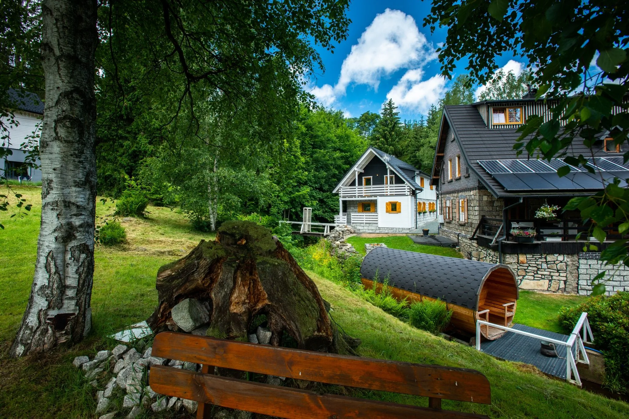Stary Młyn + sauna na rzece