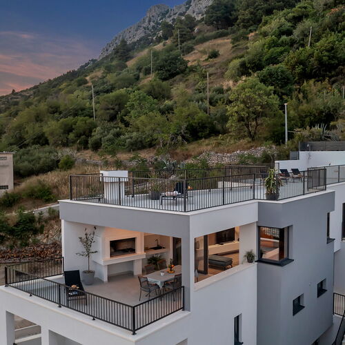 Villa Roof pool Brela  4