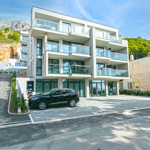 Apartmanok A Tenger Mellett Medencével Brela, Makarska - 19834 Brela  2