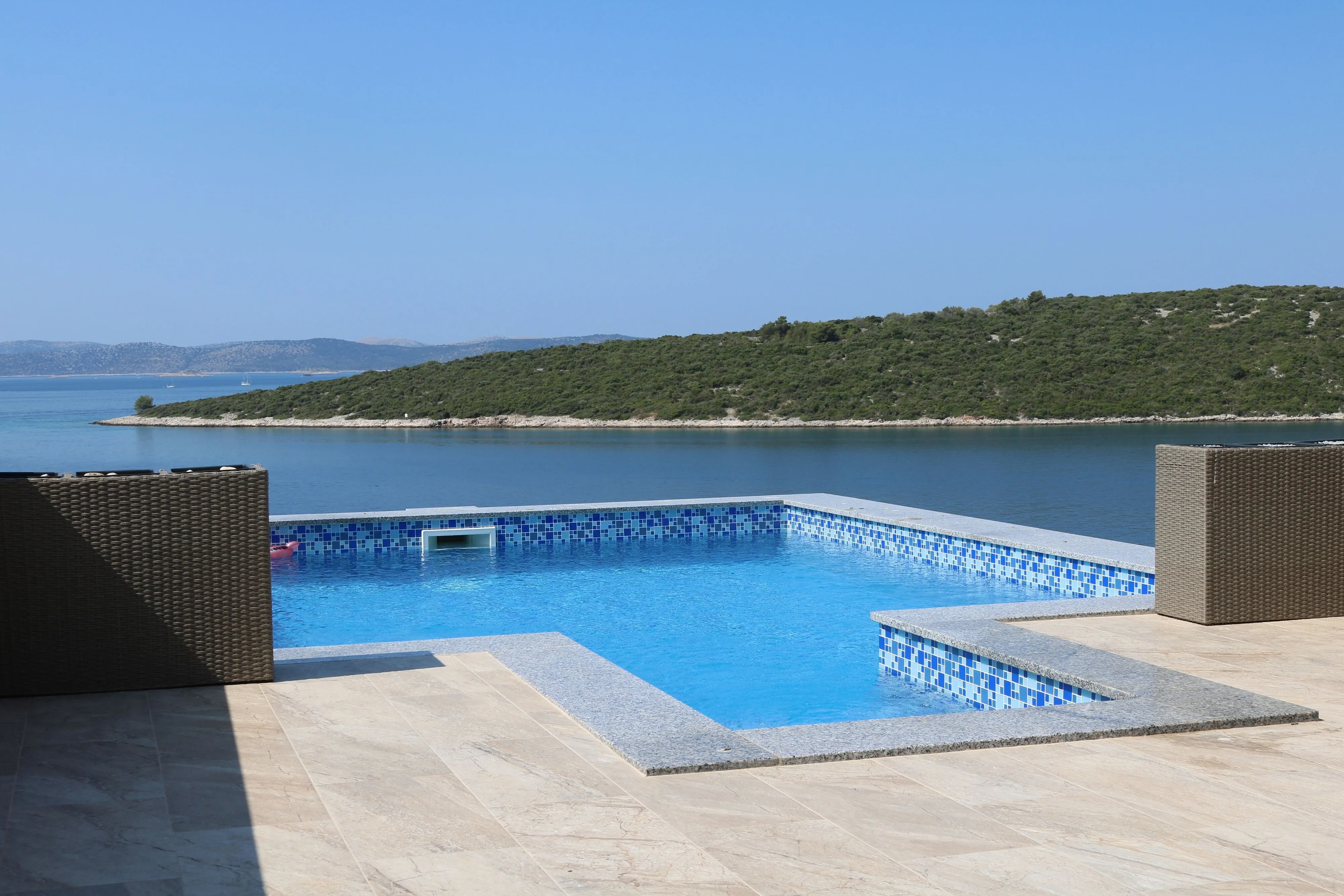 Seaside Family Friendly House With A Swimming Pool Cove Lađin - Lanđin, Pašman - 20394 Lanđin