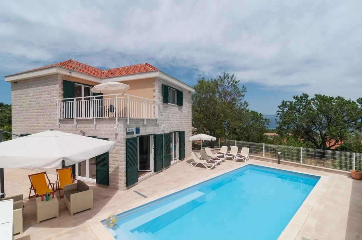 Family Friendly House With A Swimming Pool Škrip, Brač - 20897 Škrip