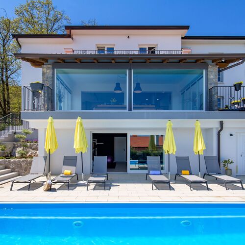 Luxusvilla Medencével Icici, Opátia - Opatija - 21312 Ičići  4