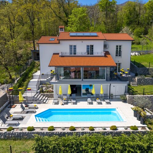 Luxusvilla Medencével Icici, Opátia - Opatija - 21312 Ičići  2