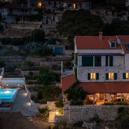 Nyaralóház Medencével Sveta Nedilja, Hvar - 22136 Sveta Nedilja  3