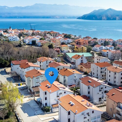 Apartmanok Parkolóhellyel Baska, Krk - 22413 Baška  2