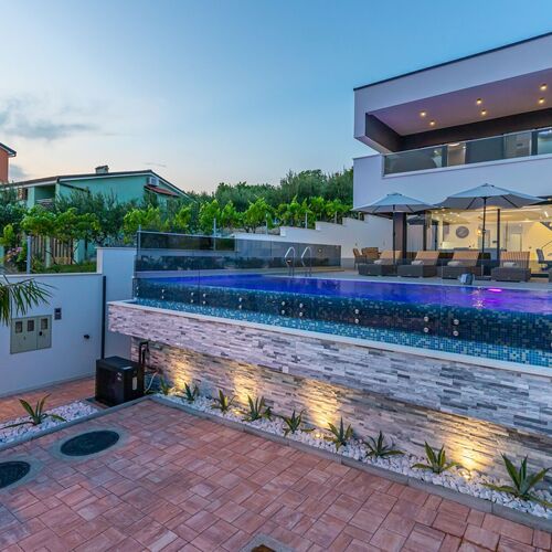 Luxusvilla Medencével Crikvenica - 22968  2