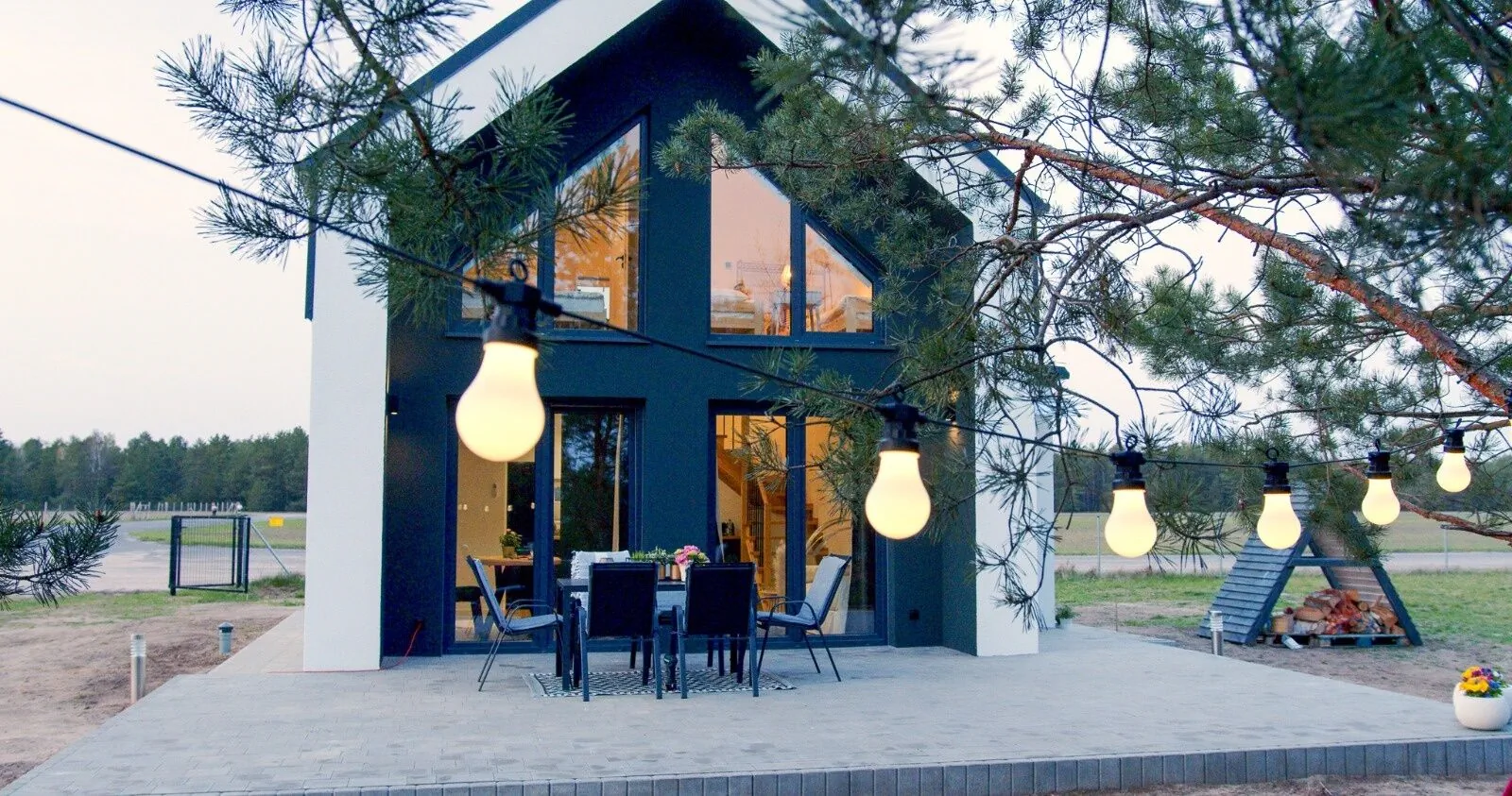 Domek wśród sosen, Sauna, Borsk 