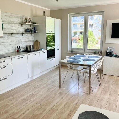 Salon z aneksem kuchennym