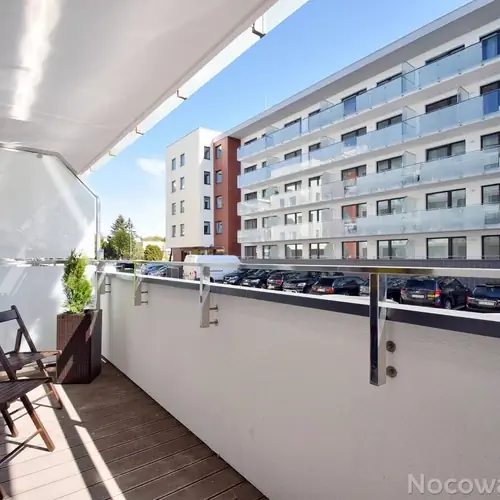 Balkon - widok na parking