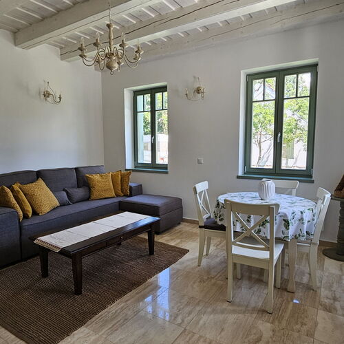 Utcai apartman - nappali, étkező