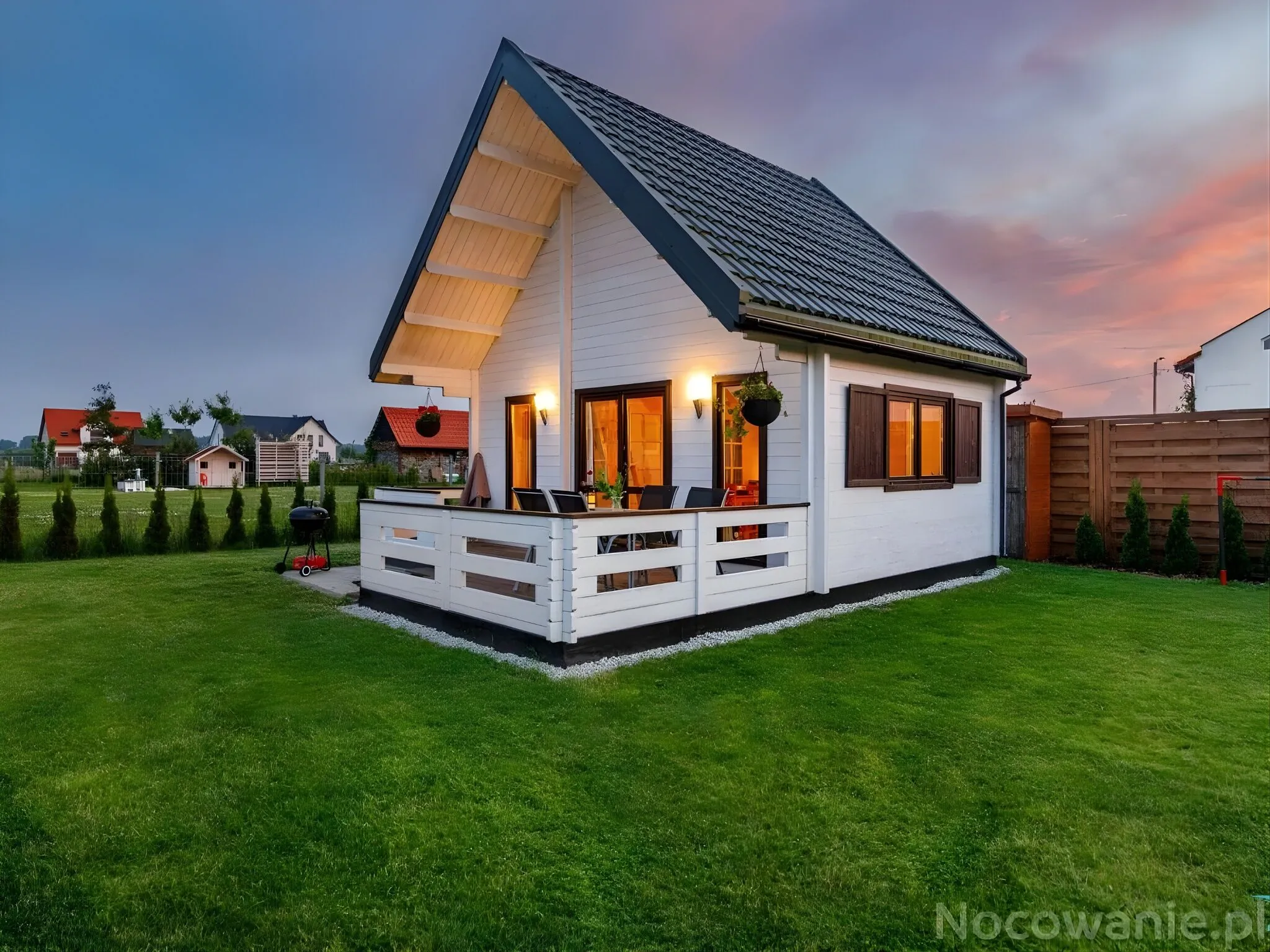 Domki Letniskowe Łebskie Chatki Łeba