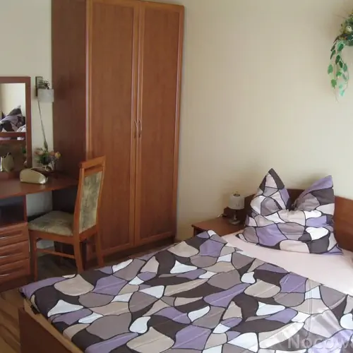 Apartament sypialnia małżeńska z balkonem