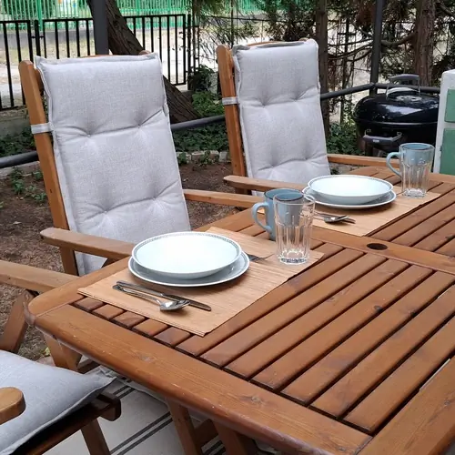Terasz, grill, pihen&eacute;s