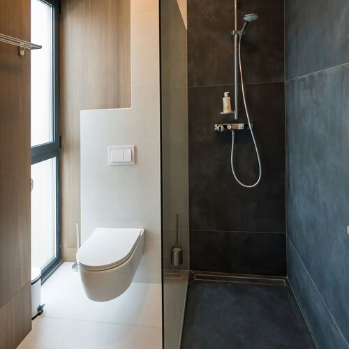 Twin bathroom