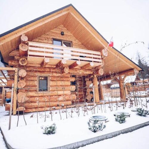 BRATNIA BYSTRE - Domy z bala z jacuzzi i sauna Baligród