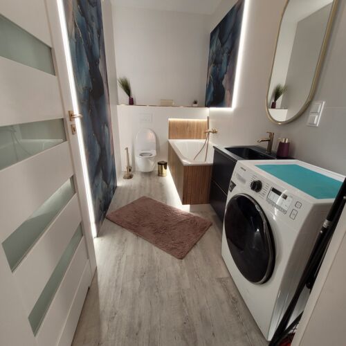 Apartament Cień Wiatru widok na jezioro