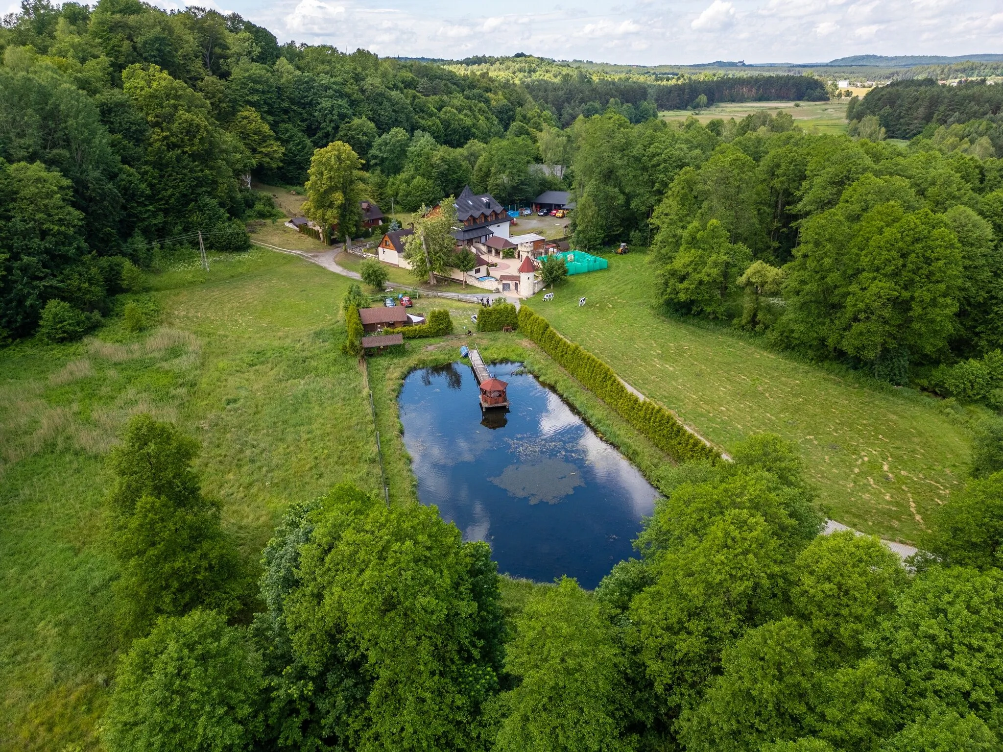 Ranczo Czerwony Młyn Ogrodzieniec
