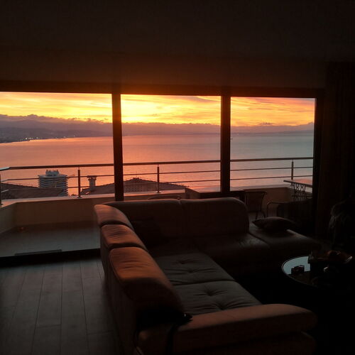 Napfelkelte a nappali szobából