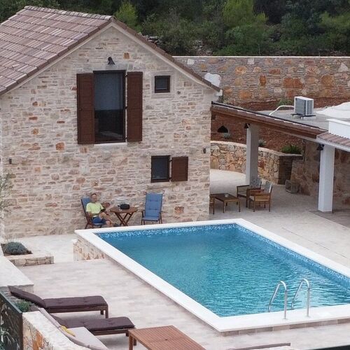 Ház Családok Részére Medencével Basina, Hvar - 23475 Basina  2