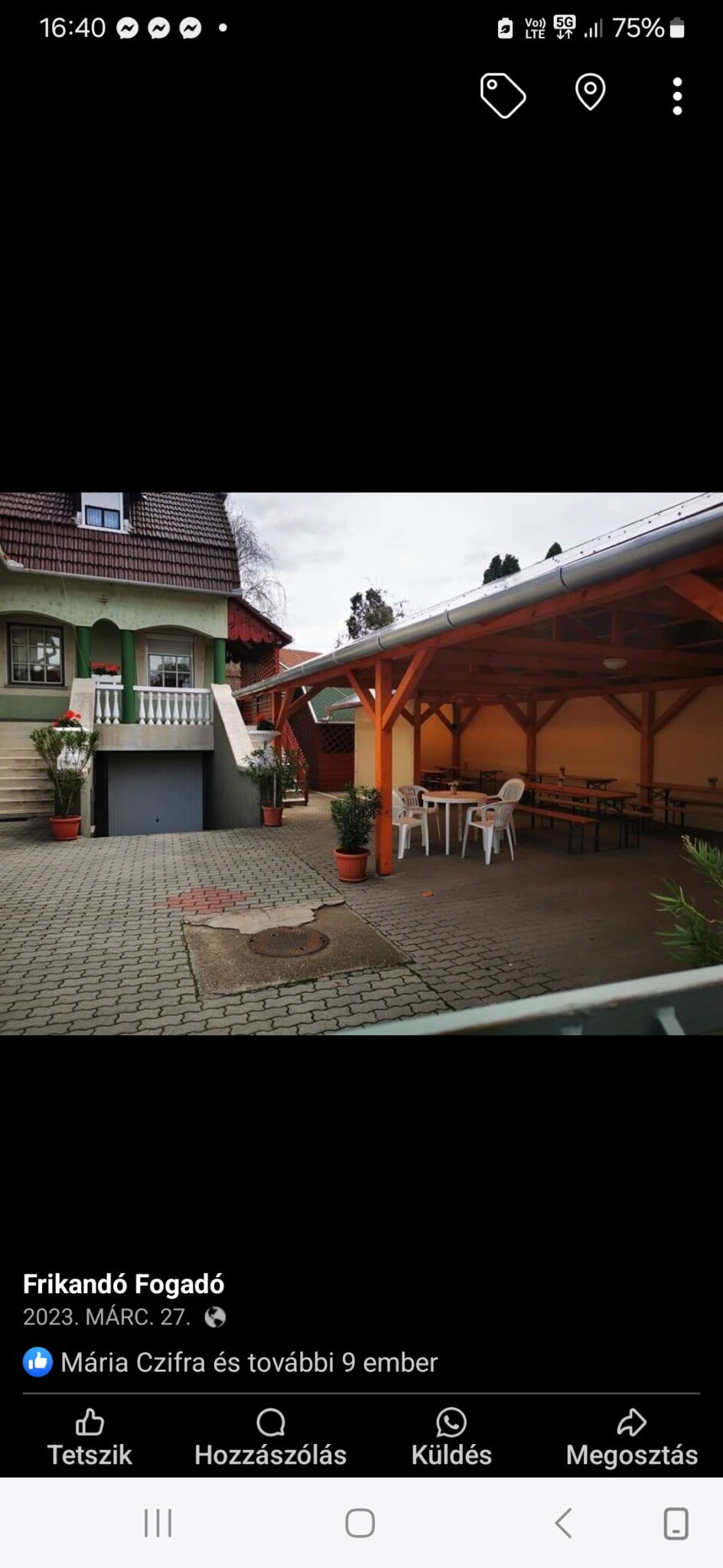 Frikandó Fogadó Jászapáti