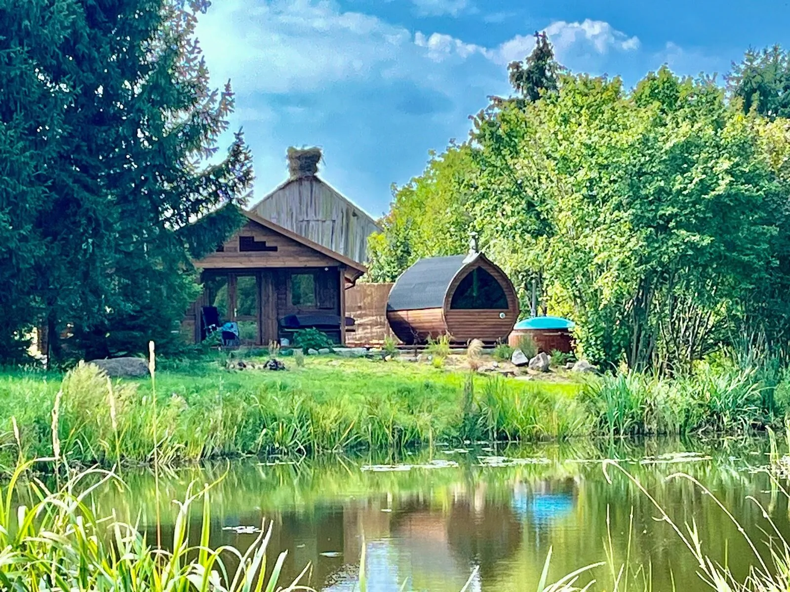 Bania nad Stawem Lelkowo