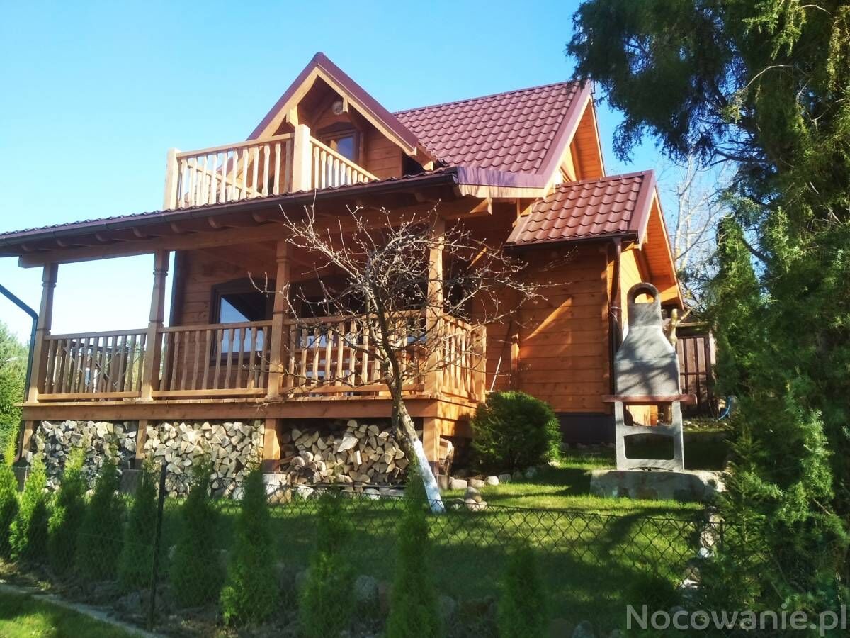 Domek nad jeziorem Na Skarpie Ryn