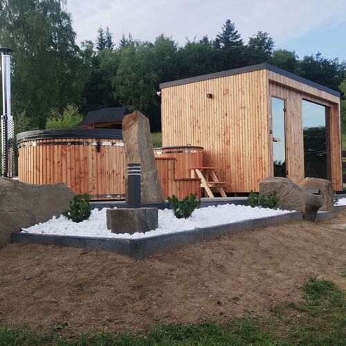 Domki Pod Biegunem. Strefa Relaksu. Bajkowy Świat Smerfów