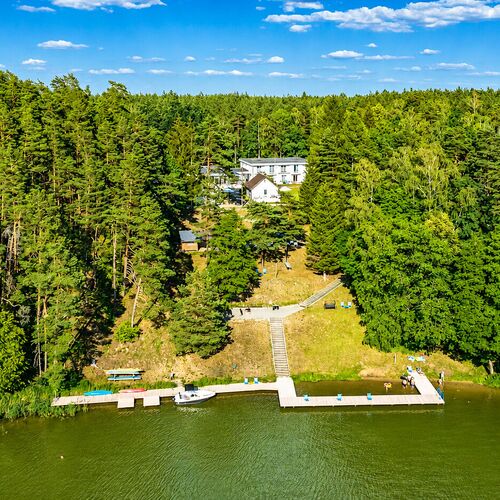 Mazury Domki nad jeziorem Ruciane Tarasy Ruciane Nida 
