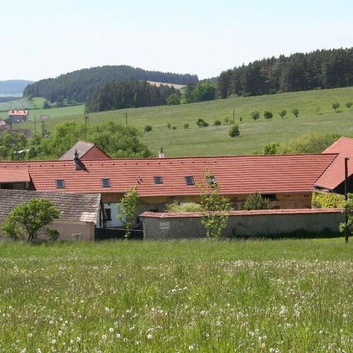Podkroví v jihočeském statku Slabčice