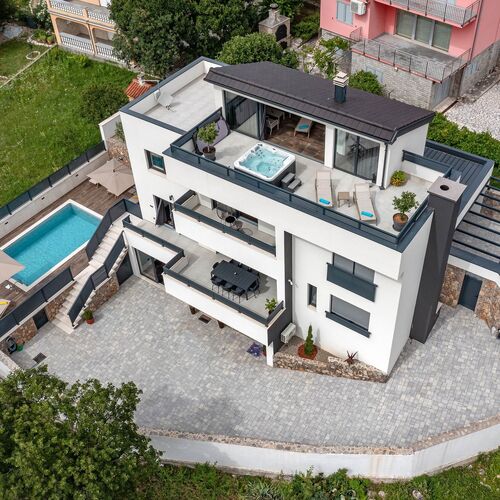 Luxusvilla Medencével Novi Vinodolski - 23484