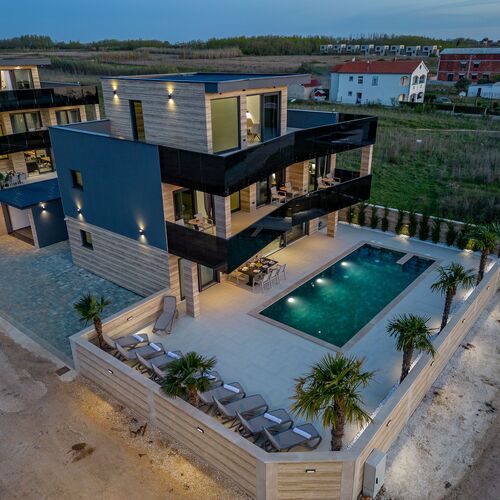 Luxusvilla A Tenger Mellett Medencével Privlaka, Zadar - 23517 Privlaka  2