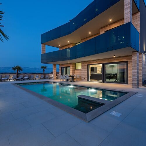 Luxusvilla A Tenger Mellett Medencével Privlaka, Zadar - 23517 Privlaka