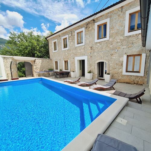 Villa Stone castle Tribalj