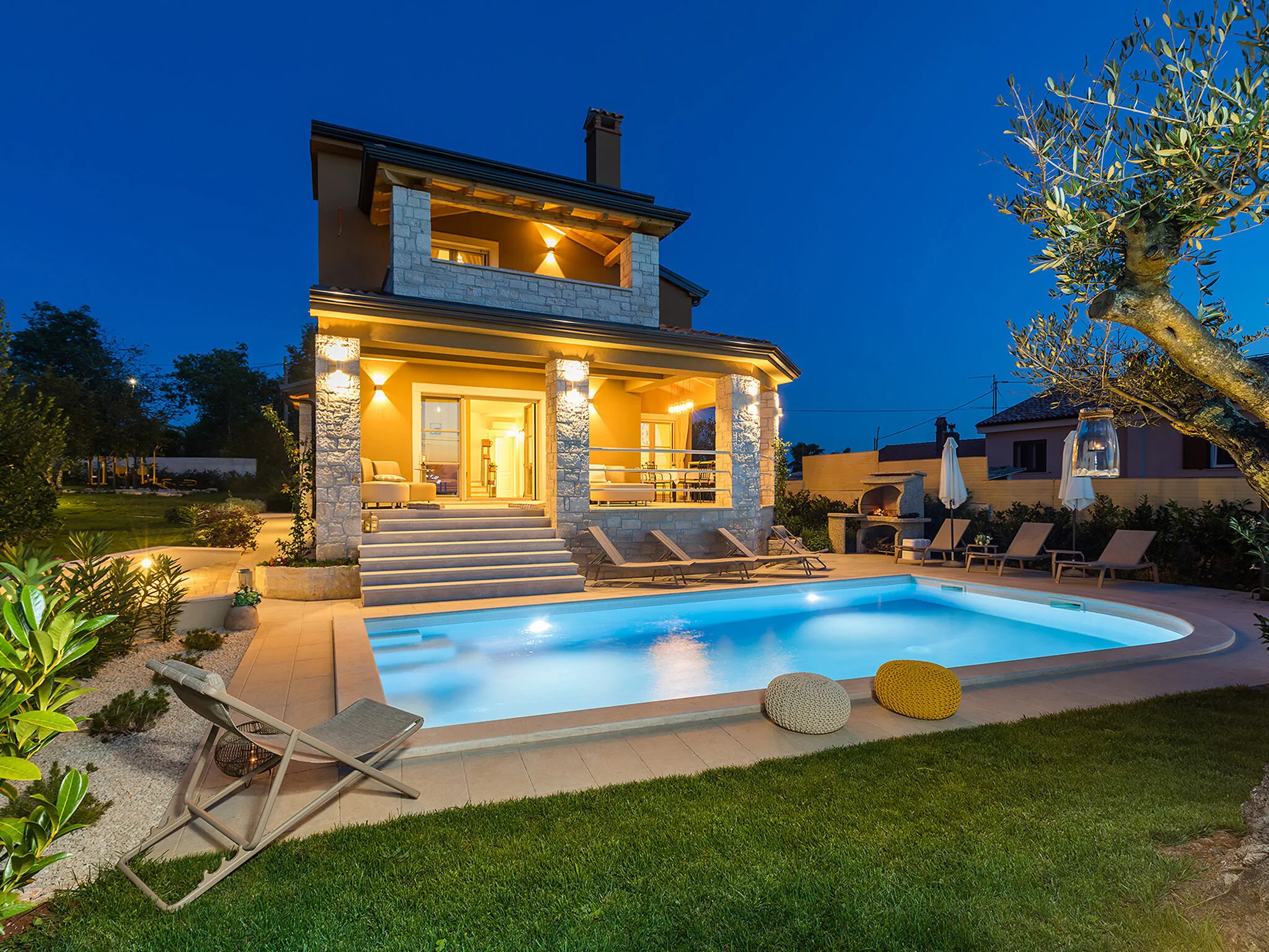Villa Mikela s predivnim pogledom Vizinada