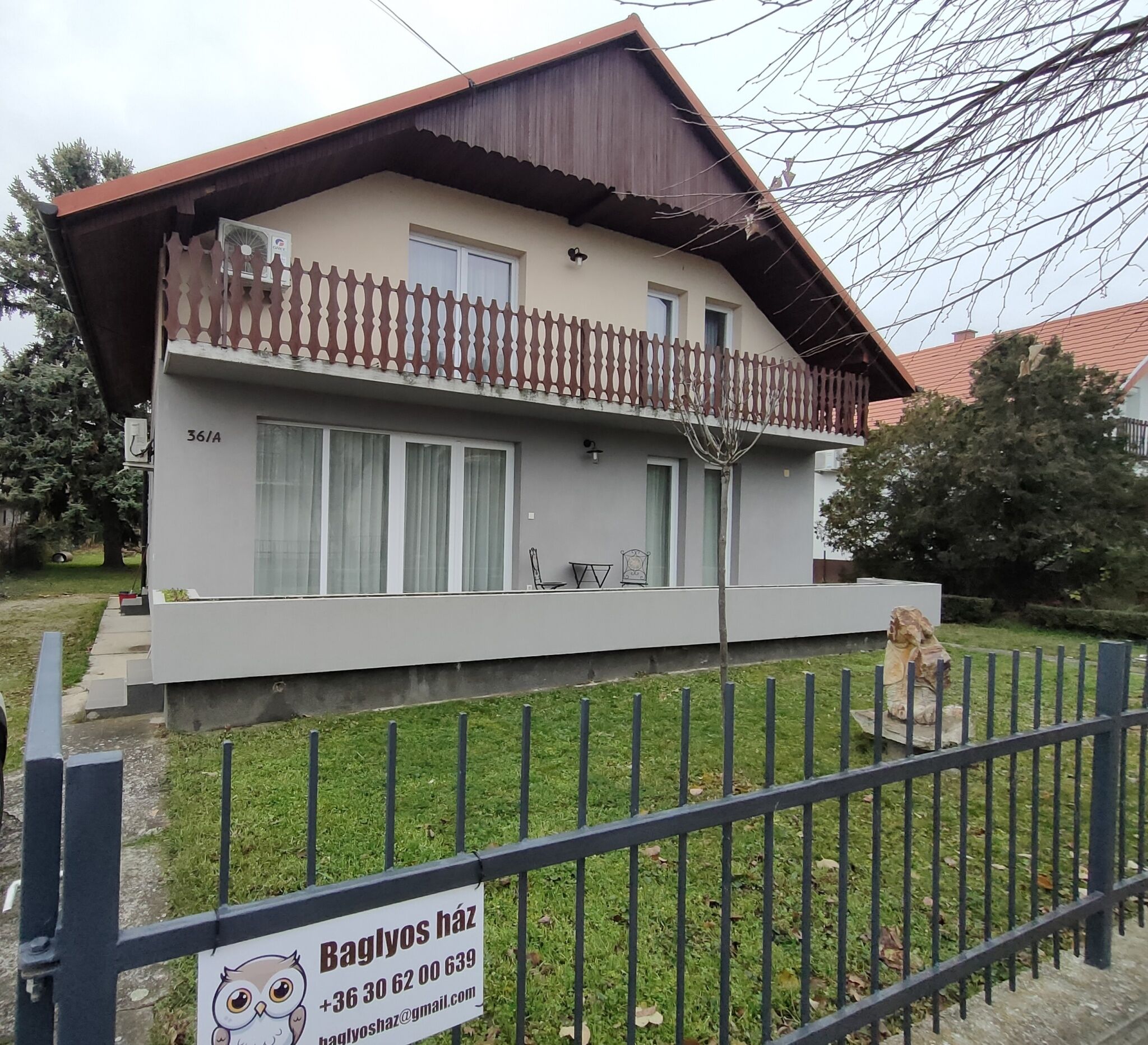 Baglyosház Apartman Balatongyörök